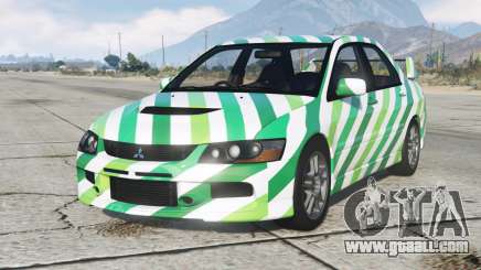 Mitsubishi Lancer Evolution IX Caribbean Green for GTA 5