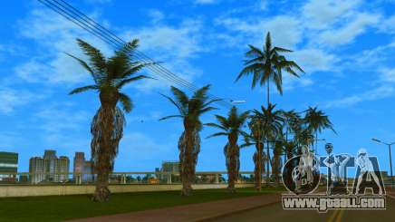 80s True Vegetation with MipMapping for GTA Vice City