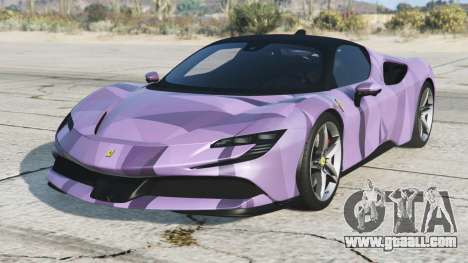 Ferrari SF90 Stradale Light Grayish Magenta