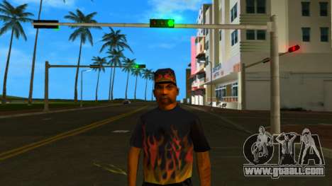 Black Guy Flame for GTA Vice City