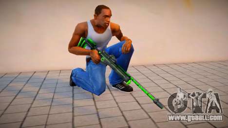 Green Cuntgun Toxic Dragon by sHePard for GTA San Andreas