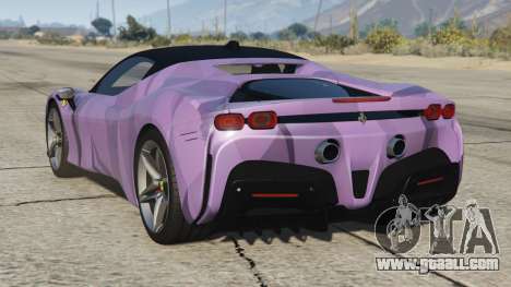 Ferrari SF90 Stradale Light Grayish Magenta