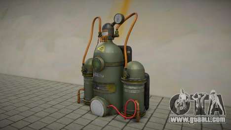 Steampunk jetpack for GTA San Andreas