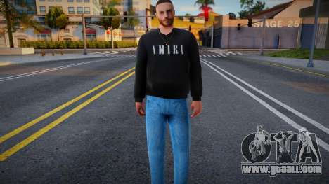 The guy with the beard in the jacket for GTA San Andreas