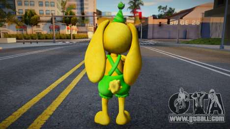 Poppy Playtime Bunzo Bunny Skin for GTA San Andreas