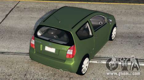 Citroen C2 Hippie Green