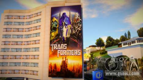 Transformers 1 Billboard for GTA San Andreas