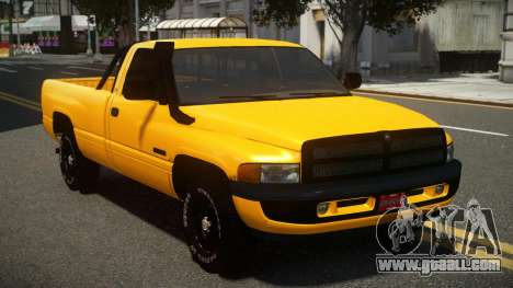 1994 Dodge Ram 2500 Specs for GTA 4