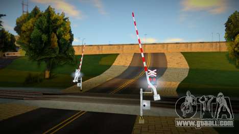 Railroad Crossing Mod Czech v19 for GTA San Andreas