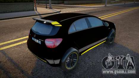 Mercedes A45 AMG Yellow Night Edition for GTA San Andreas