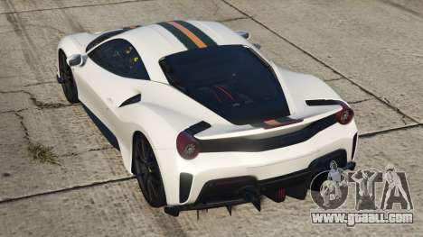 Ferrari 488 Pista Anti Flash White