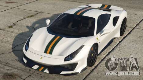 Ferrari 488 Pista Anti Flash White