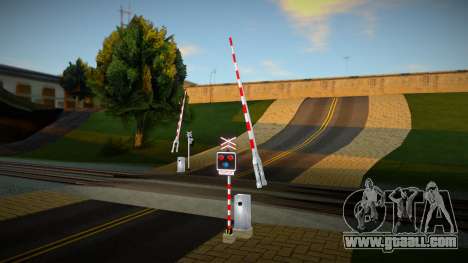 Railroad Crossing Mod Czech v18 for GTA San Andreas