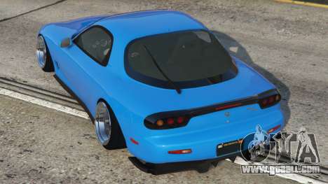 Mazda RX-7 Vivid Cerulean