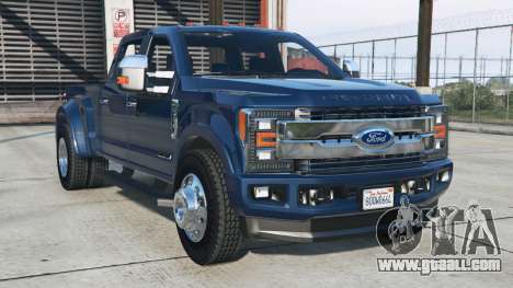 Ford F-350 Chathams Blue