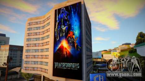 Transformers 2 Billboard for GTA San Andreas