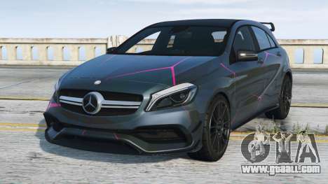 Mercedes-AMG A 45 Black Leather Jacket