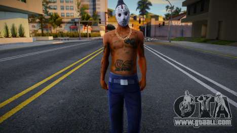 Og Loc in a mask for GTA San Andreas