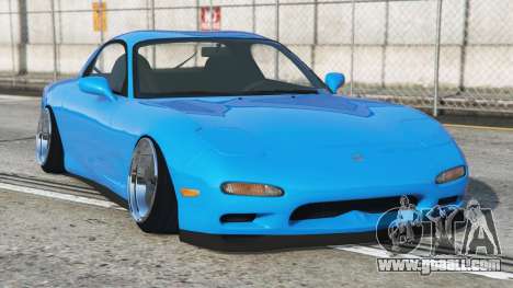 Mazda RX-7 Vivid Cerulean