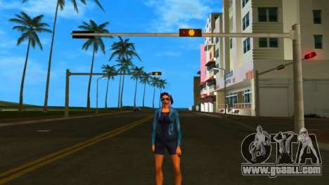 White girl Leather for GTA Vice City