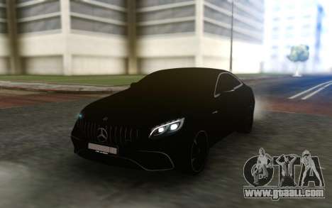 Mercedes-Benz S63 AMG Tinted for GTA San Andreas