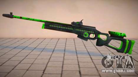 Green Cuntgun Toxic Dragon by sHePard for GTA San Andreas