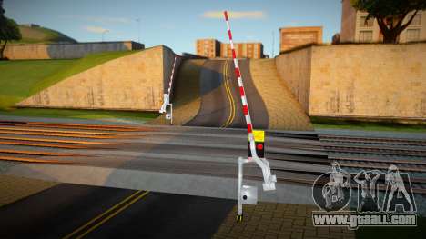 Railroad Crossing Mod Slovakia v6 for GTA San Andreas