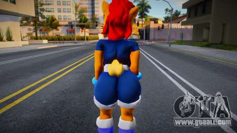 Sally Thicc for GTA SA for GTA San Andreas