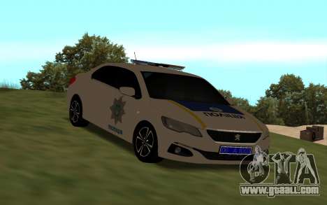 Peugeot 301 Ukraine Police for GTA San Andreas