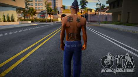 Og Loc in a mask for GTA San Andreas