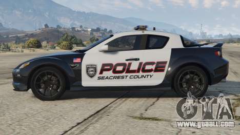 Mazda RX-8 Seacrest County Police