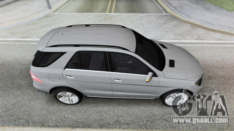 Mercedes-Benz ML 350 (W166) Light Grey for GTA San Andreas