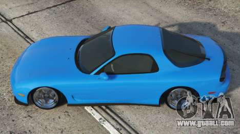 Mazda RX-7 Vivid Cerulean