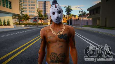 Og Loc in a mask for GTA San Andreas