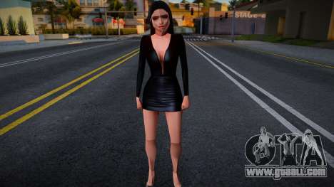 Girl Black Dress for GTA San Andreas
