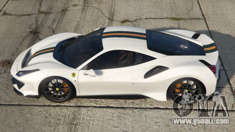 Ferrari 488 Pista Anti Flash White