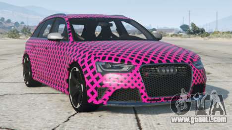 Audi RS 4 Avant Persian Rose