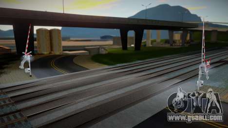Railroad Crossing Mod Slovakia v5 for GTA San Andreas