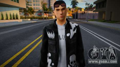 A guy in a fashionable outfit 2 for GTA San Andreas