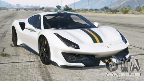 Ferrari 488 Pista Anti Flash White