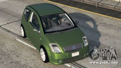 Citroen C2 Hippie Green