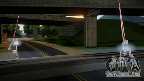 Railroad Crossing Mod Slovakia v24 for GTA San Andreas