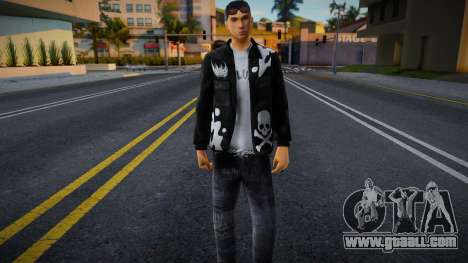 A guy in a fashionable outfit 2 for GTA San Andreas