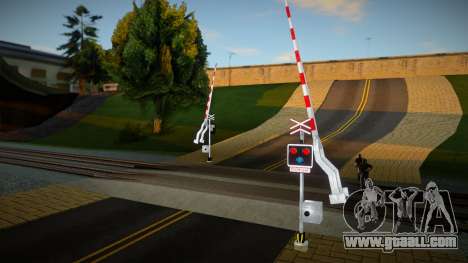 Railroad Crossing Mod Czech v17 for GTA San Andreas