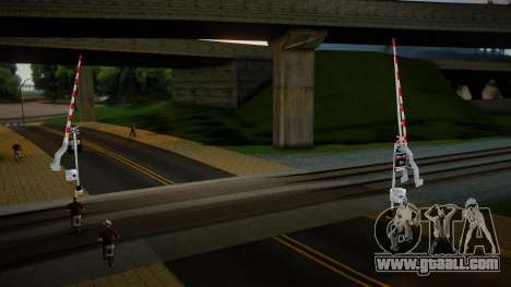 Railroad Crossing Mod Czech v17 for GTA San Andreas