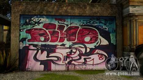 Grove CJ Garage Graffiti v6