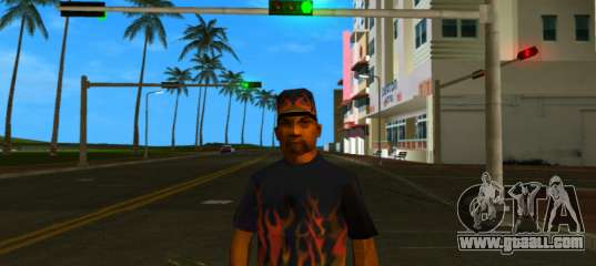 Black Guy Flame for GTA Vice City