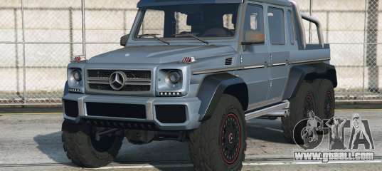 Mercedes-Benz G 65 6x6 Light Slate Gray [Replace] for GTA 5