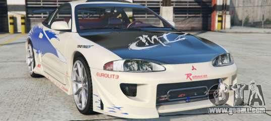 Mitsubishi Eclipse GSX Eggshell [Add-On] for GTA 5