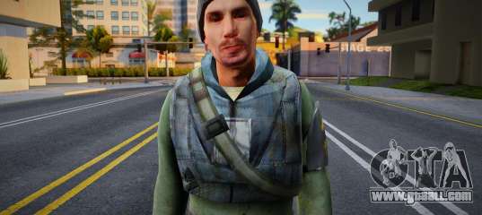 Half-Life 2 Rebels Male v4 for GTA San Andreas